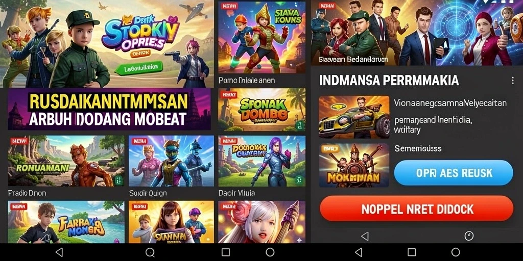 Tampilan antarmuka yang menarik dan mudah digunakan.