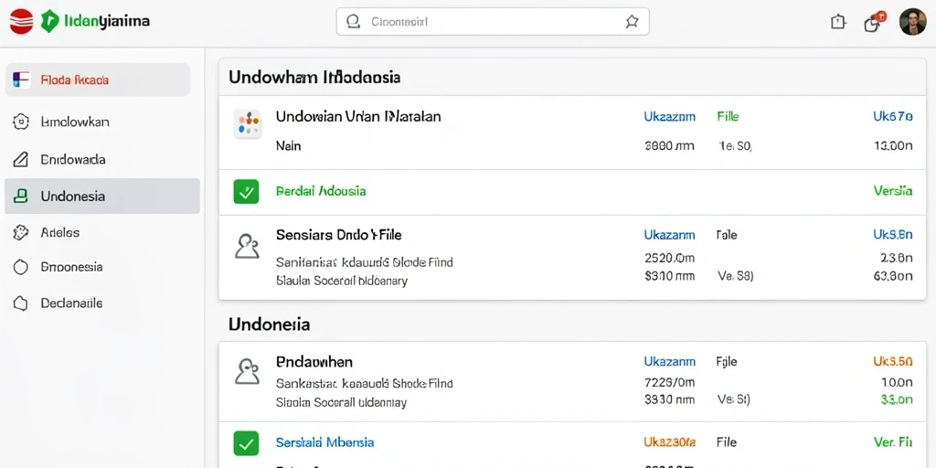 Antarmuka pengguna yang mudah dipahami.