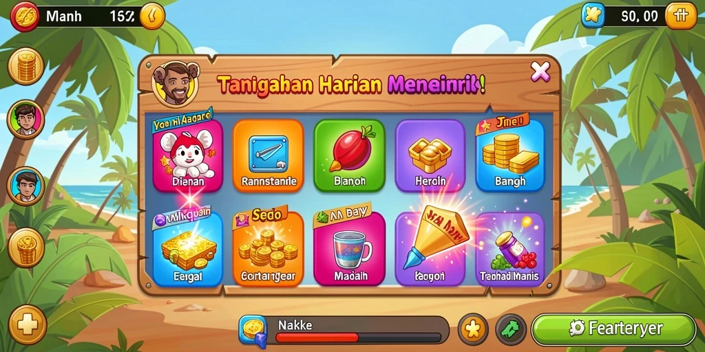 Tampilan antarmuka yang menarik dan intuitif.