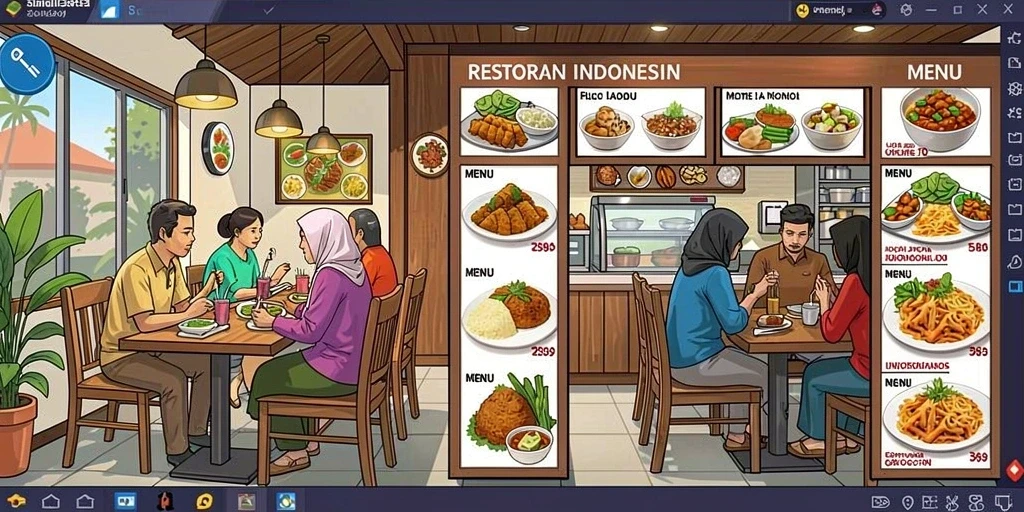 Tampilan antarmuka yang menarik dan mudah digunakan.