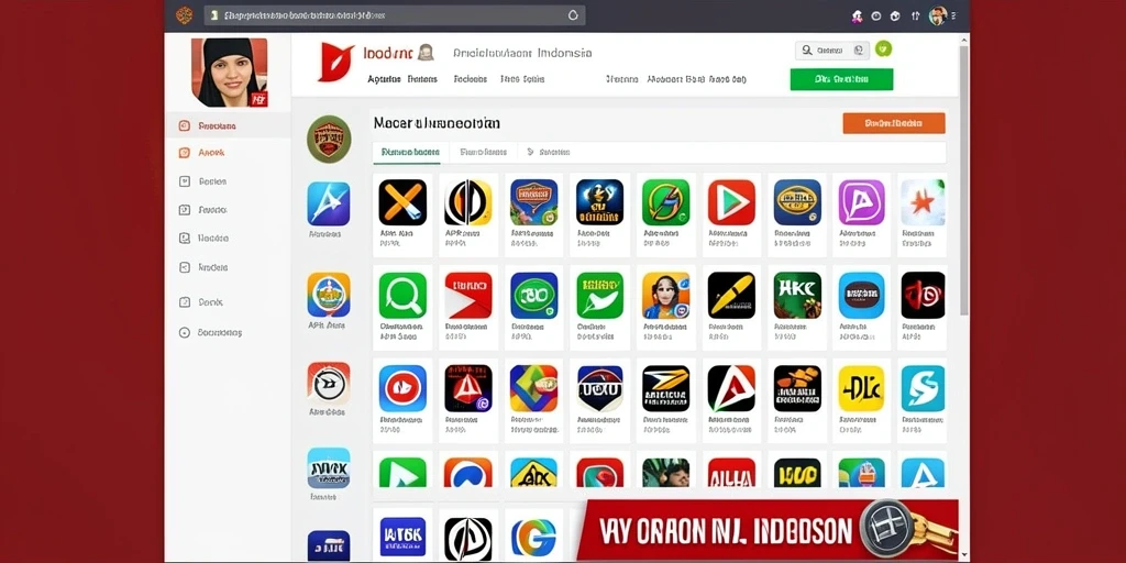 Tampilan awal yang menarik perhatian.